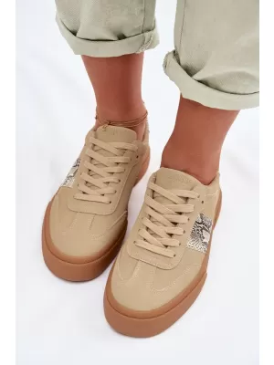 Női tornacipő BIG STAR TT274298 BÉZS Big Star Shoes