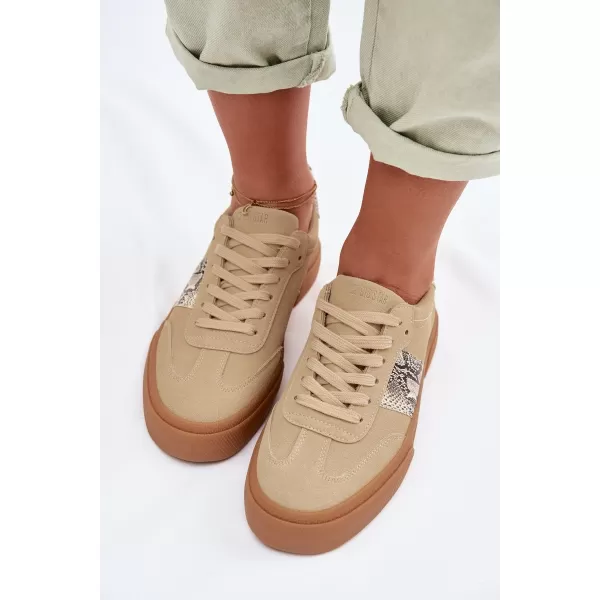  Női tornacipő BIG STAR TT274298 BÉZS Big Star Shoes 