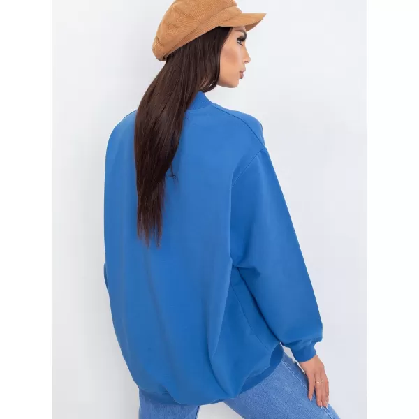  Női pulóver BASIC FEEL GOOD RV-BL-5185.73P SÖTÉTKÉK 