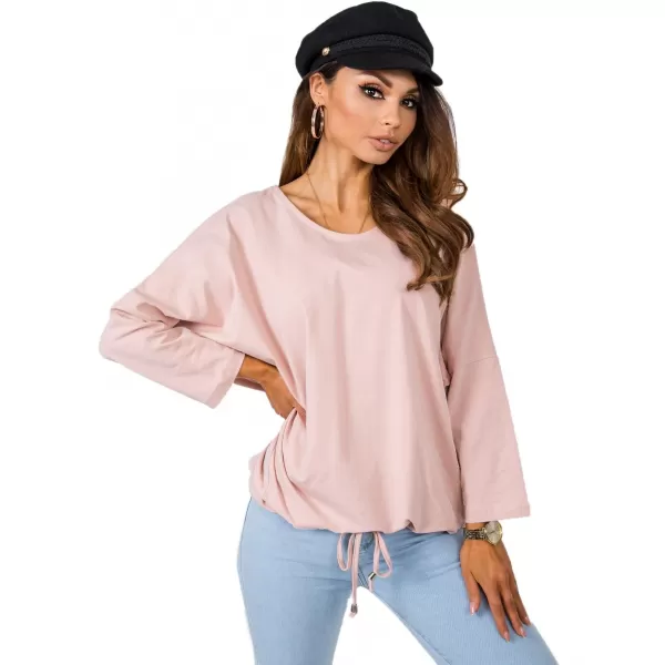  Női blúz BASIC FEEL GOOD TP-BZ-5472.00P ÉLÉNK RÓZSASZÍN 