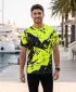 Prémium férfi póló ALTISPORT VOJ/ALM131TR01 FLUO SÁRGA/FEKETE