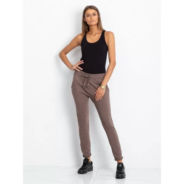  Női melegítőnadrág BASIC FEEL GOOD RV-DR-3698.08X BARNA 