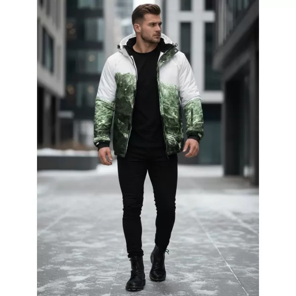  Férfi dzseki DSTREET TX5126 ZÖLD 