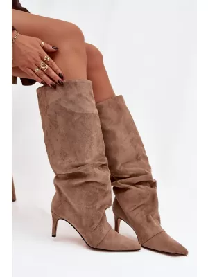 Női csizma BOTO MAVELLA 40619 KHAKI