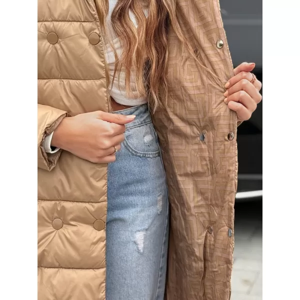  Női kabát DSTREET TY5480 BARNA 