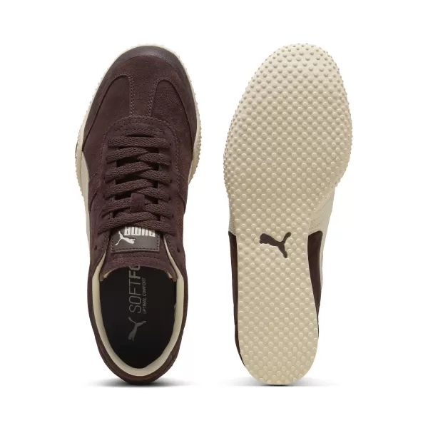  Női cipők PUMA BELLA UT CLASSIC 404620_03 CSOKOLÁDÉBARNA/ALPESI HÓ 