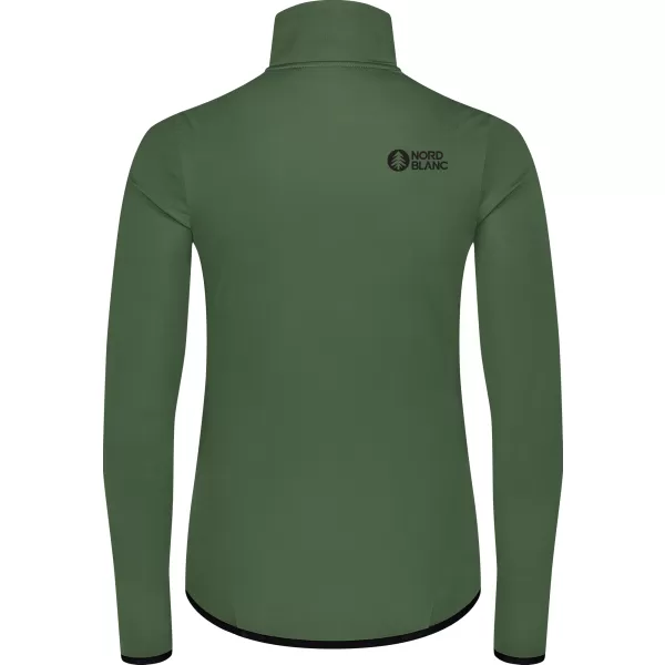  Női powerfleece pulóver NORDBLANC SEDGE NBWFL8291 ZÖLD 