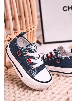 Gyermek tornacipő BIG STAR HH374195 NAVY Big Star Shoes