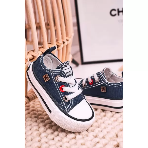  Gyermek tornacipő BIG STAR HH374195 NAVY Big Star Shoes 