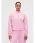 Női pulóver GAP LOGO HALF ZIP 852841-05 KANKALIN RÓZSASZÍN