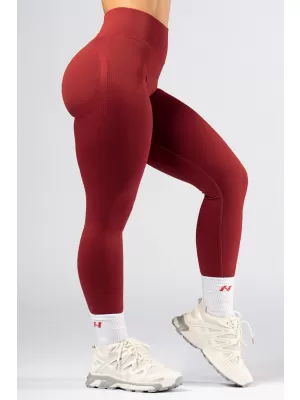 Magas derekú push-up leggings POWER 888 RED Nebbia