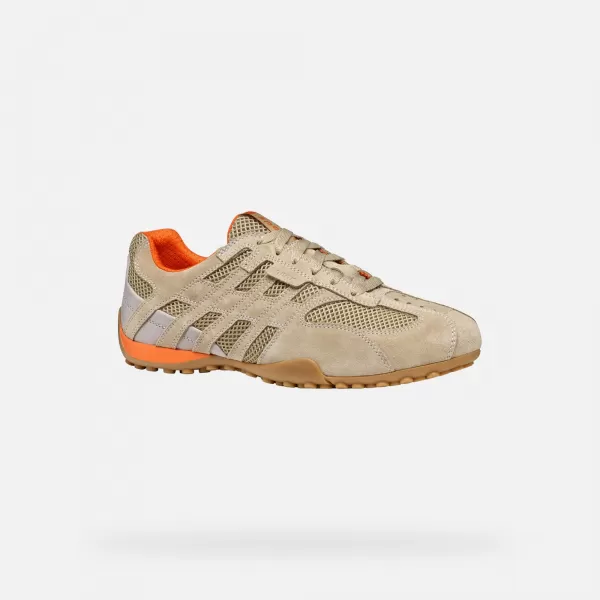  Férfi tornacipő GEOX SNAKE ORIGINAL G002963 BÉZS 