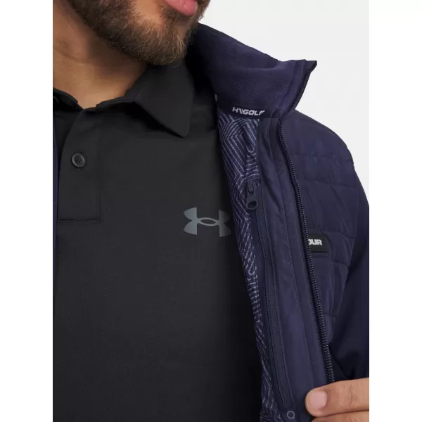  Férfi dzseki UNDER ARMOUR DRIVE PRO INSULATED JACKET 6011061-410 KÉK 