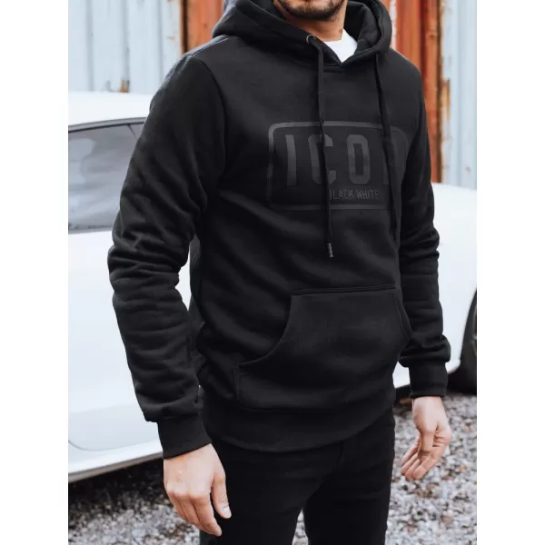  Férfi pulóver DSTREET BX5919 FEKETE 