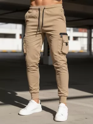 Férfi nadrág DSTREET UX4157 BÉZS