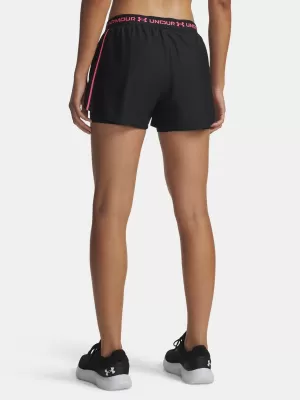 Női rövidnadrág UNDER ARMOUR TECH PLAY UP 2IN1 SHORTS 1389895-002 FEKETE