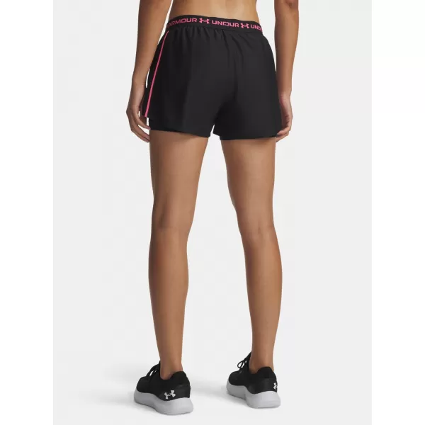  Női rövidnadrág UNDER ARMOUR TECH PLAY UP 2IN1 SHORTS 1389895-002 FEKETE 