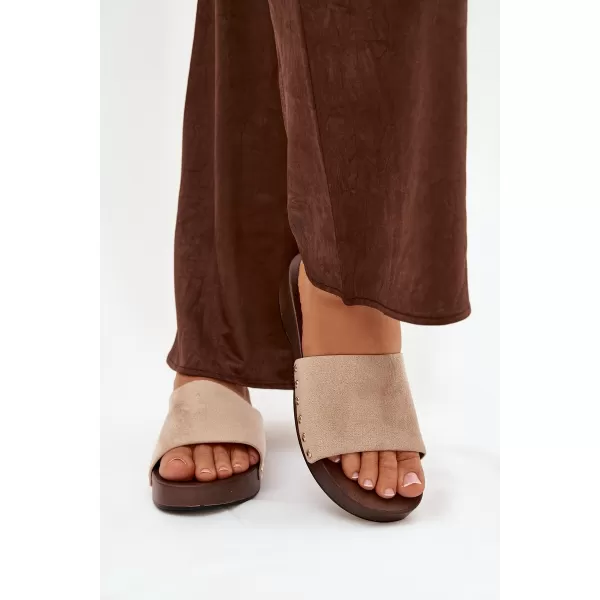  Női papucs BOTO FERINNA 41222 KHAKI 
