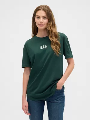 Női póló GAP LOGO TEE 407990-08 MÉLYVADÁSZ