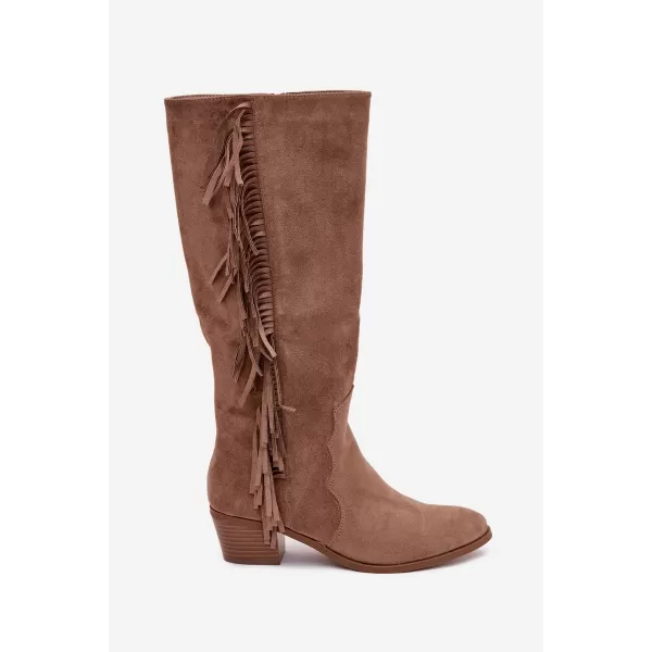  Női csizma BOTO FIRLINA 40921 KHAKI 