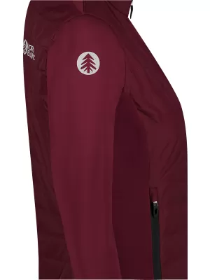 Női sportdzseki NORDBLANC HINTER NBWJL8361 BURGUNDIA