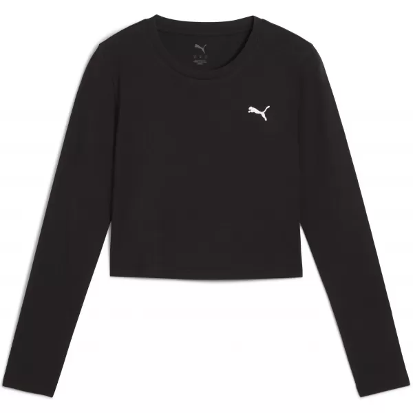  Női póló PUMA WARDROBE ESS BABY TEE 629761-01 PUMA FEKETE 