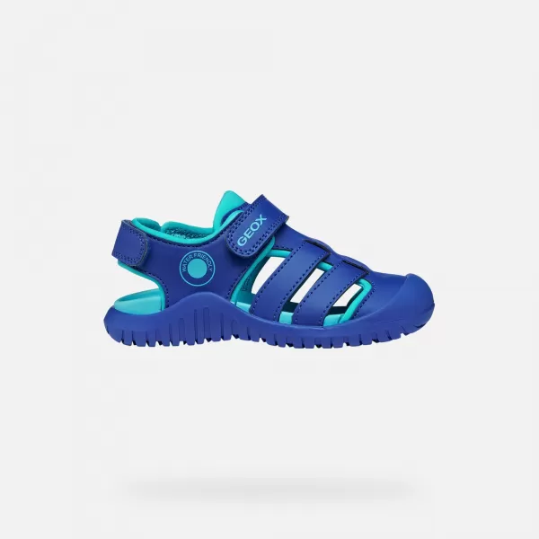  Fiú szandál GEOX S. FUSBETTO PRO J650JA0CE15C4255 KÉK 