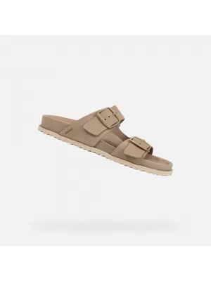 Női papucs GEOX SANDYBETT G011576 BÉZS