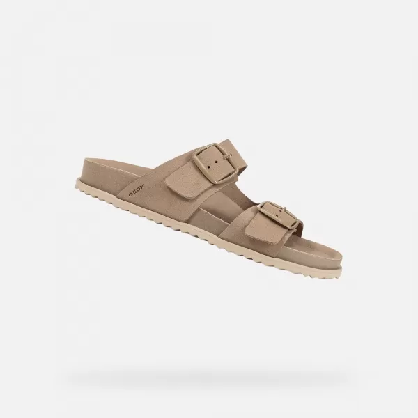  Női papucs GEOX SANDYBETT G011576 BÉZS 
