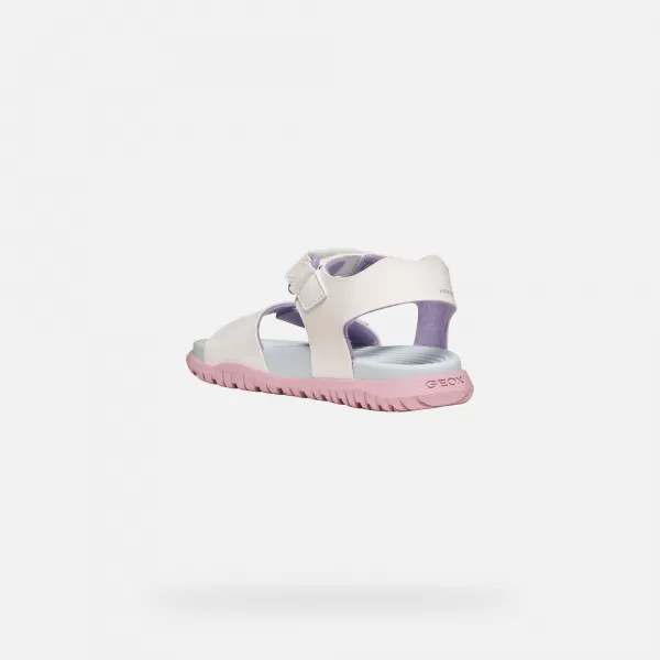  Lány szandál GEOX SANDAL FUSBETTO J35HQA000BCC0653 FEHÉR 