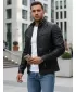 Férfi dzseki DSTREET TX3265 FEKETE