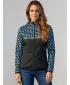 Női prémium softshell kabát ALTISPORT VOJ/ALW048JACK01 FEKETE ÉS KÉK