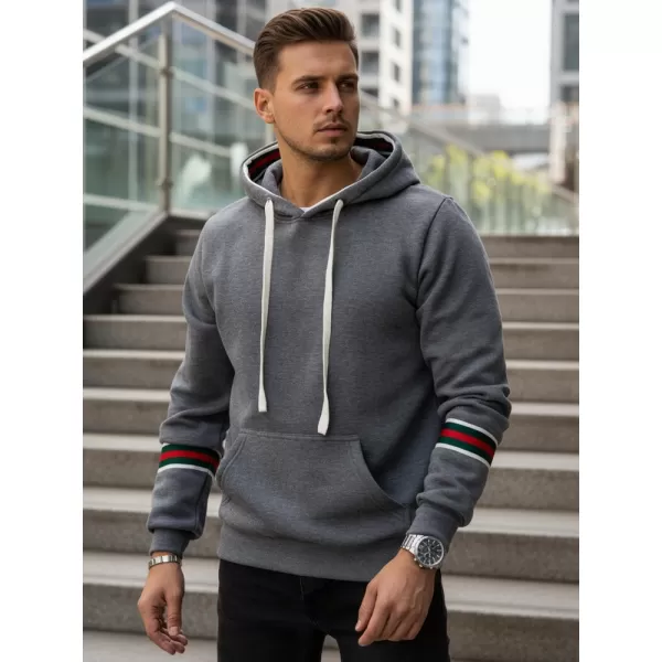  Férfi pulóver DSTREET BX5946 SZÜRKE 