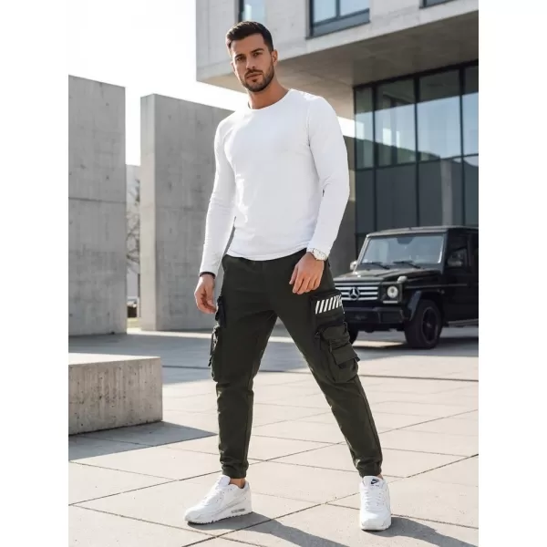  Férfi nadrág DSTREET UX4160 ZÖLD 