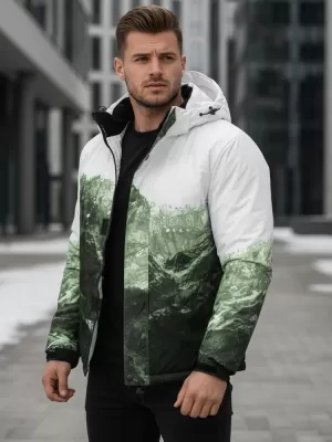 Férfi dzseki DSTREET TX5126 ZÖLD