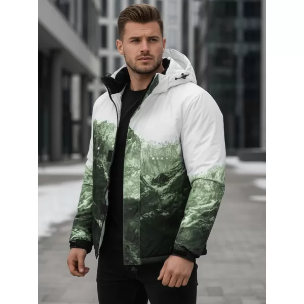  Férfi dzseki DSTREET TX5126 ZÖLD 