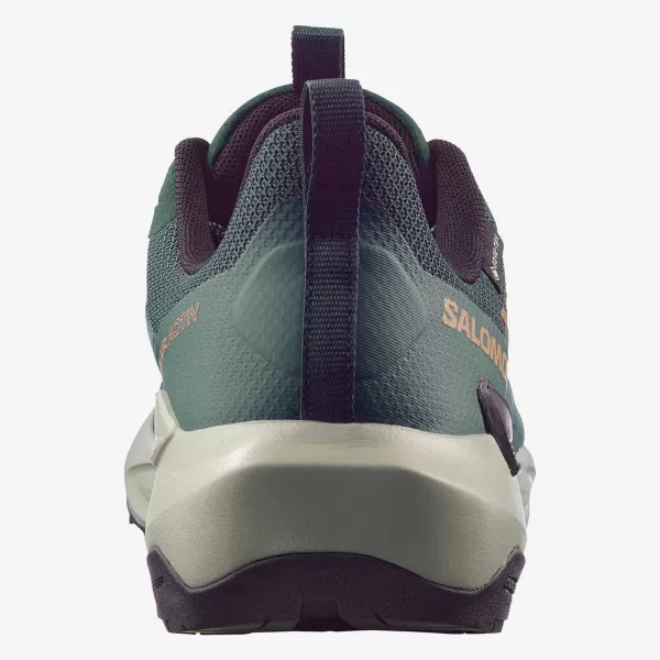  Férfi cipők SALOMON ELIXIR ACTIV GTX L49229800 SZKARABEUSZ/ZÖLD OROMFAL/CHILI 