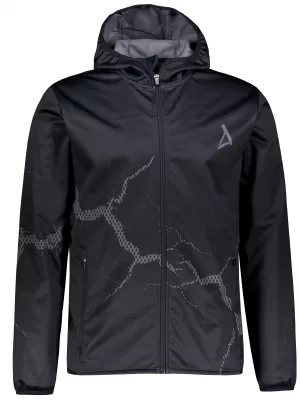 Férfi prémium softshell kabát ALTISPORT VOJ/ALM129JACK01 FEKETE SZÜRKE