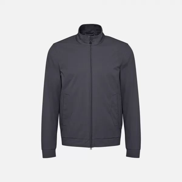  Férfi dzseki GEOX JACOPO G014362 SZÜRKE 