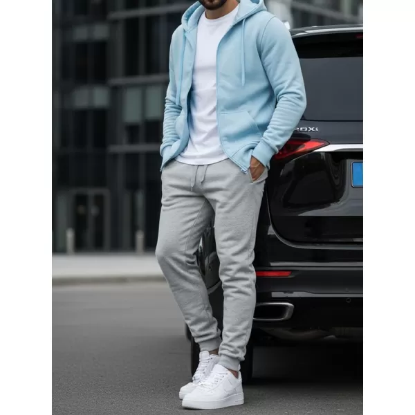  Férfi pulóver DSTREET BX4246 VILÁGOSKÉK 