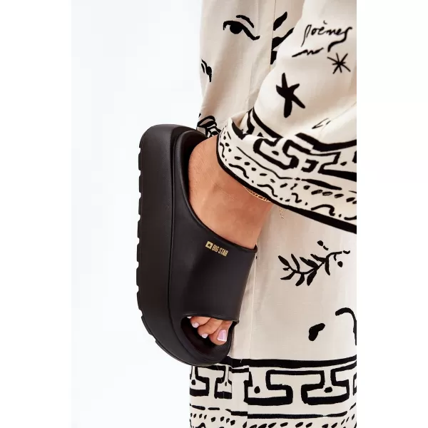  Női papucsok BIG STAR RR274A567 BLACK Big Star Shoes 