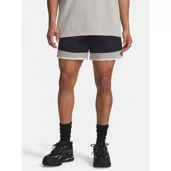  Férfi rövidnadrág UNDER ARMOUR UA ICON WOVEN TRACK SHORTS 6009350-001 FEKETE 