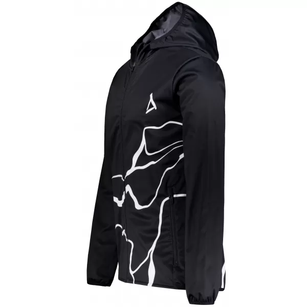  Férfi prémium softshell kabát ALTISPORT VOJ/ALM073JACK01 FEKETE 