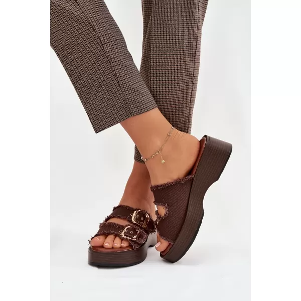  Női papucs BOTO RENELISSE 41325 BARNA 