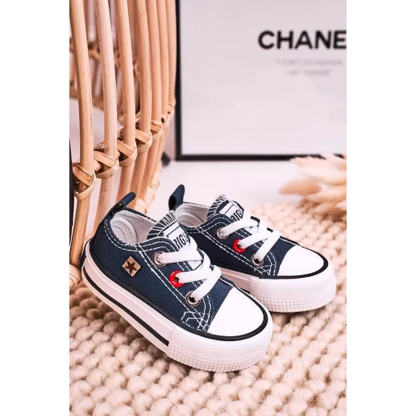  Gyermek tornacipő BIG STAR HH374195 NAVY Big Star Shoes 
