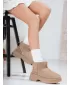 Női cipők DSTREET ZY1289 KHAKI