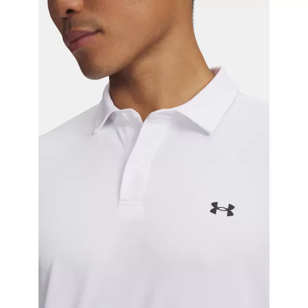  Férfi póló UNDER ARMOUR T2G PIQUE POLO 6012303-100 FEHÉR 