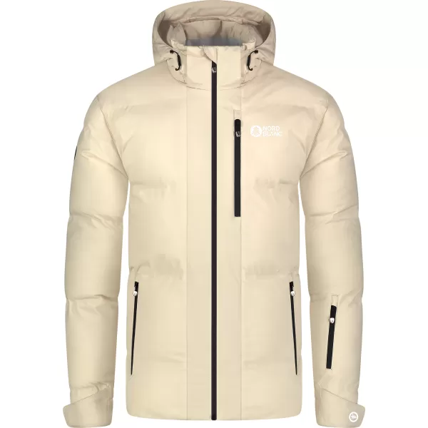  Férfi téli kabát NORDBLANC HOLLOW NBWJM8055 BÉZS 