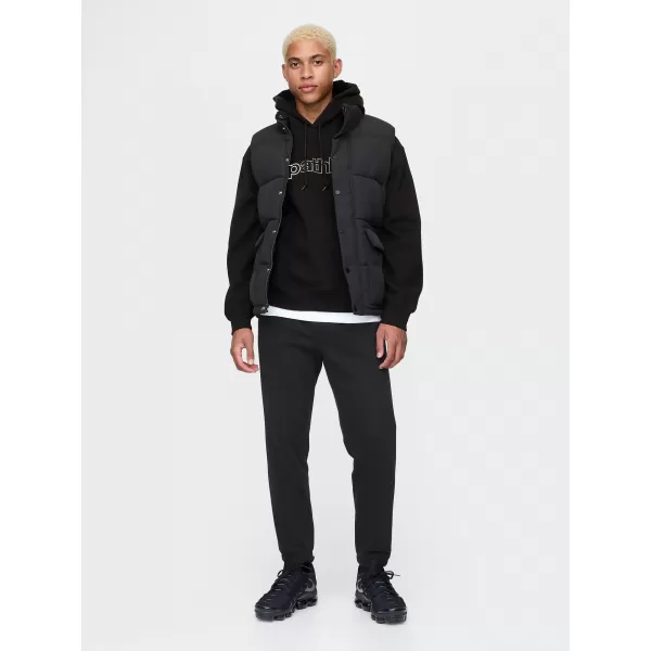  Férfi pulóver GAP LOGO HOODIE PULLOVER 646080-03 IGAZ FEKETE 