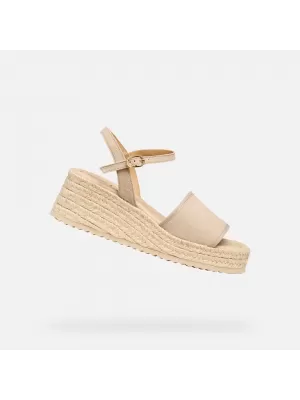 Női szandál GEOX ALEMERIA G012887 BÉZS